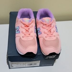 New Balance, girls' size 8 sneakers, new with box, no tag